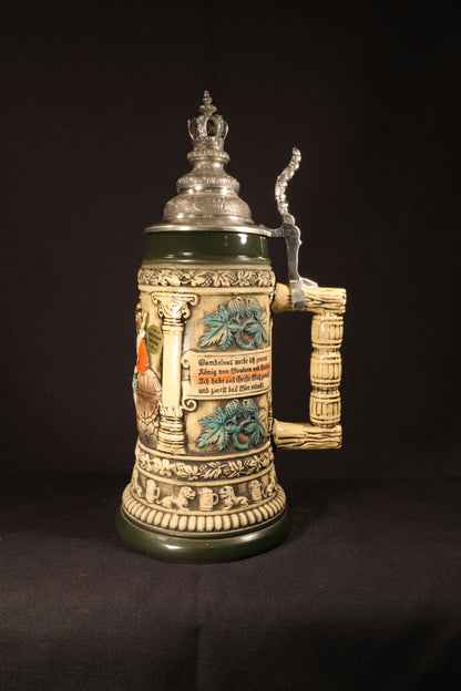 King Gambrinus Stein