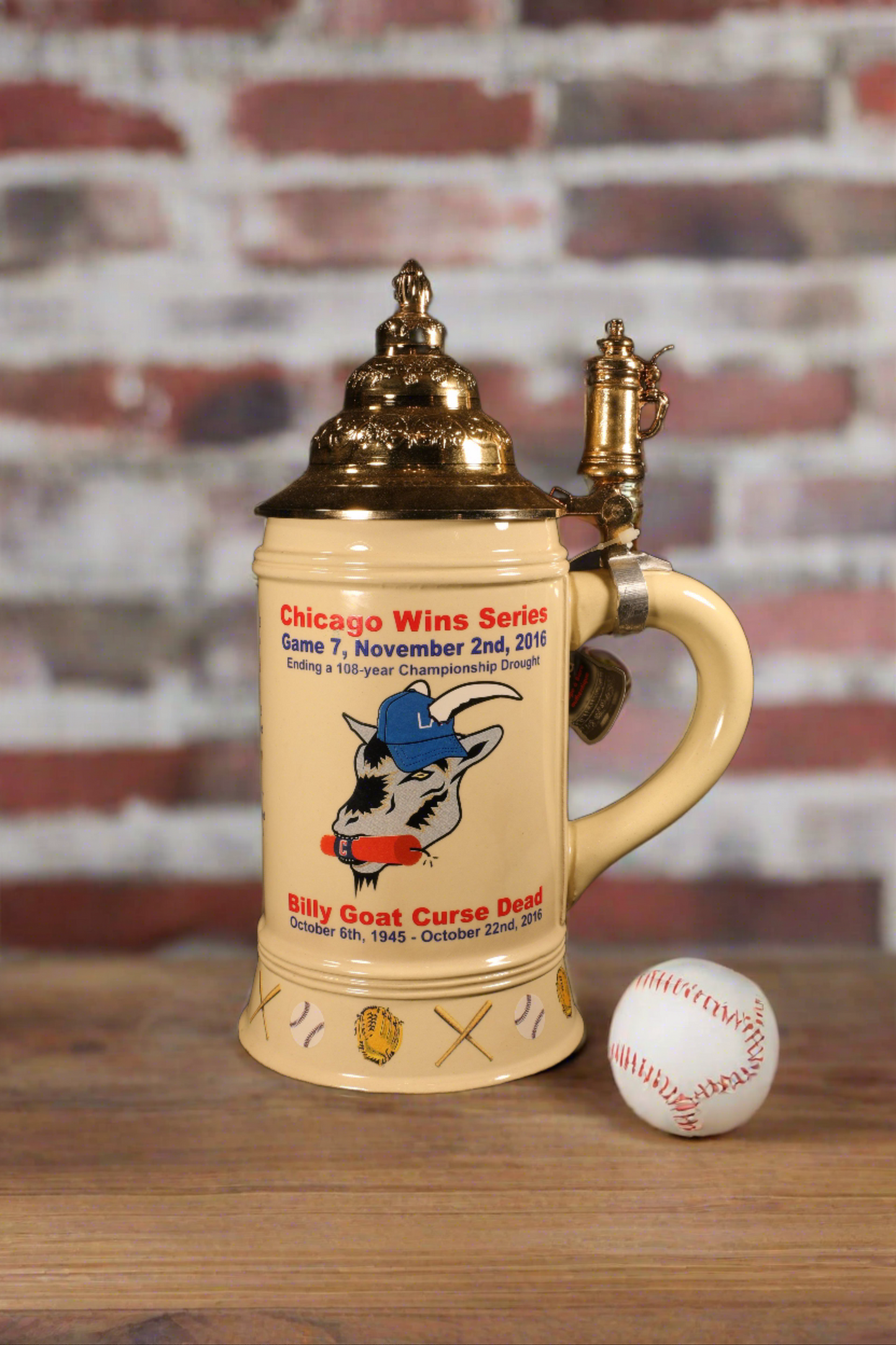 Chicago Ends Billy Goat Curse Stein